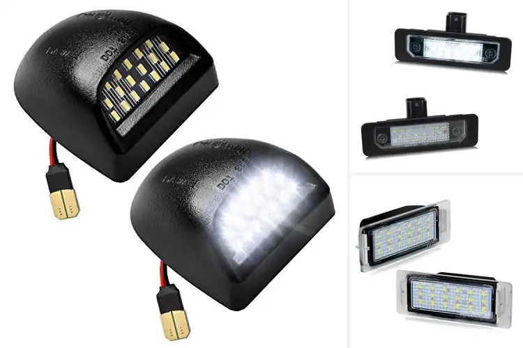 Detailed view of Best License Plate Assemblies