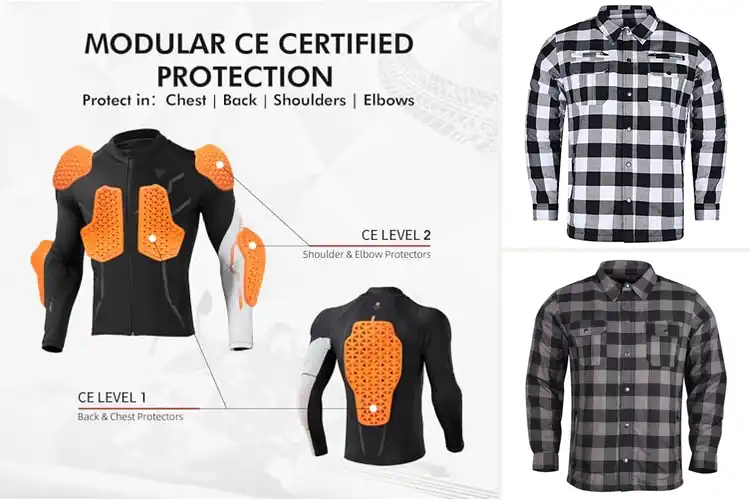 Detailed view of Best Lightweight Armored Shirts: Ride Safe, Stay Comfortable