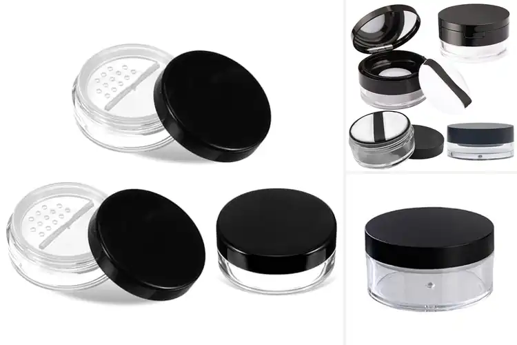 Detailed view of Best Loose Powder Containers: Simplify Your Makeup Routine