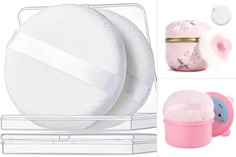 Detailed view of Best Loose Powder Puff For Talcum