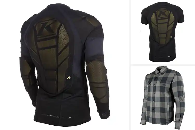 Detailed view of Best Men’s Armored Base Layer Shirts