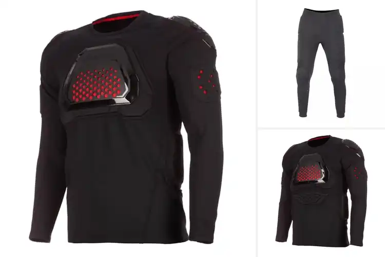 Detailed view of Best Men’s Armored Base Layers: Ride Safe, Stay Comfortable