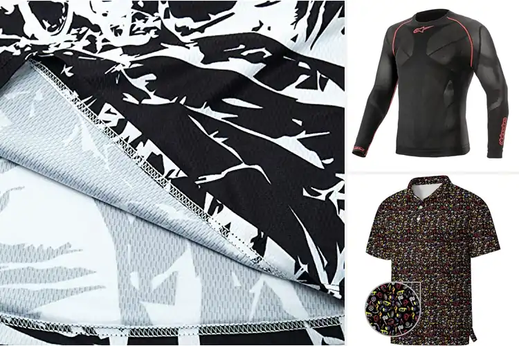 Detailed view of Best Moisture-Wicking Motorcycle Shirts