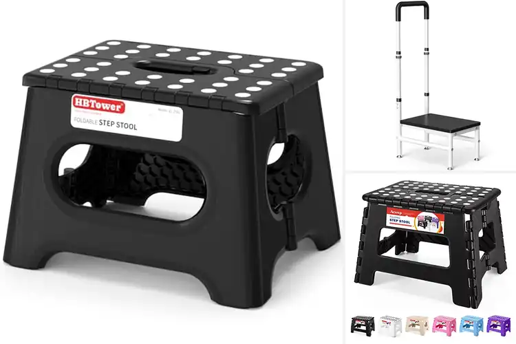 Detailed view of Best Non-Slip Footstools for Safe, Easy Everyday Use