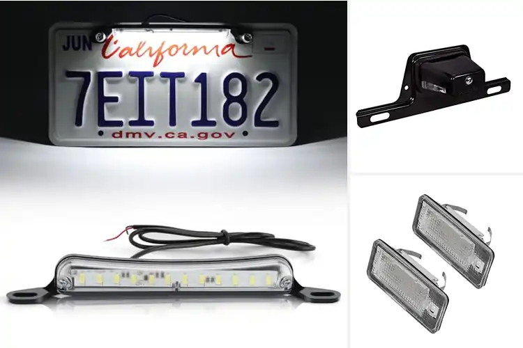 Detailed view of Best Number Plate Lights