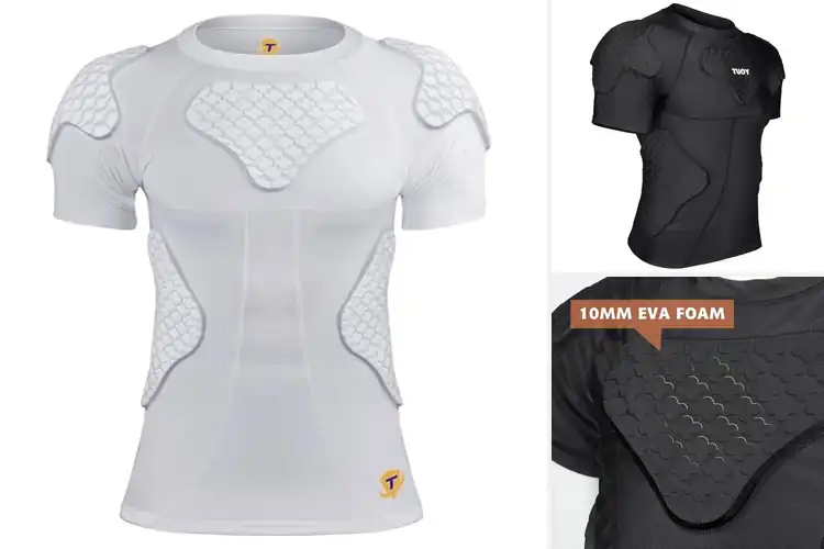 Detailed view of Best Padded Shirts With EVA Foam