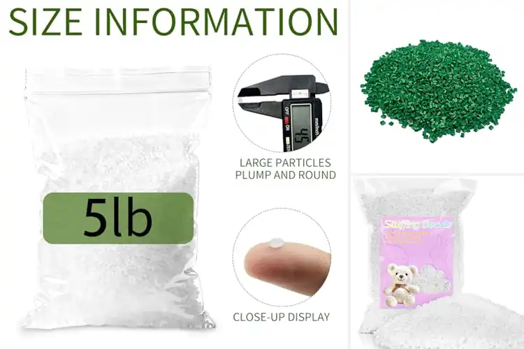 Detailed view of Best Pellet Fills: Craft Firm, Durable Creations with Ease