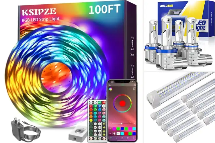 Detailed view of Best Plug and Play LED Lights