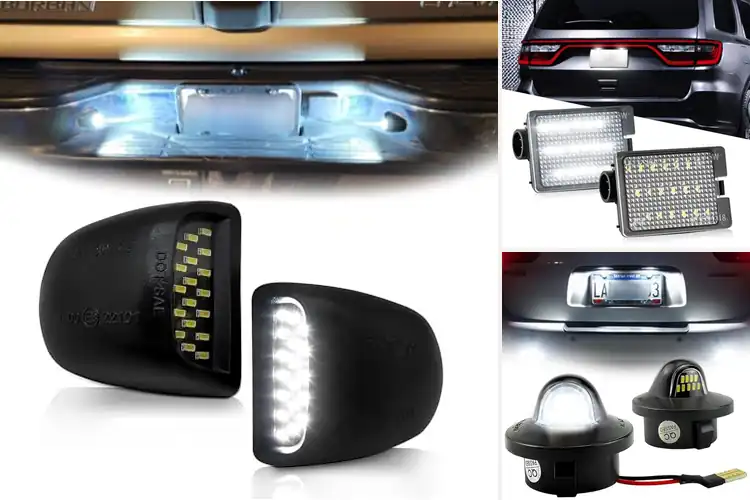 Detailed view of Best Plug And Play License Plate Lights
