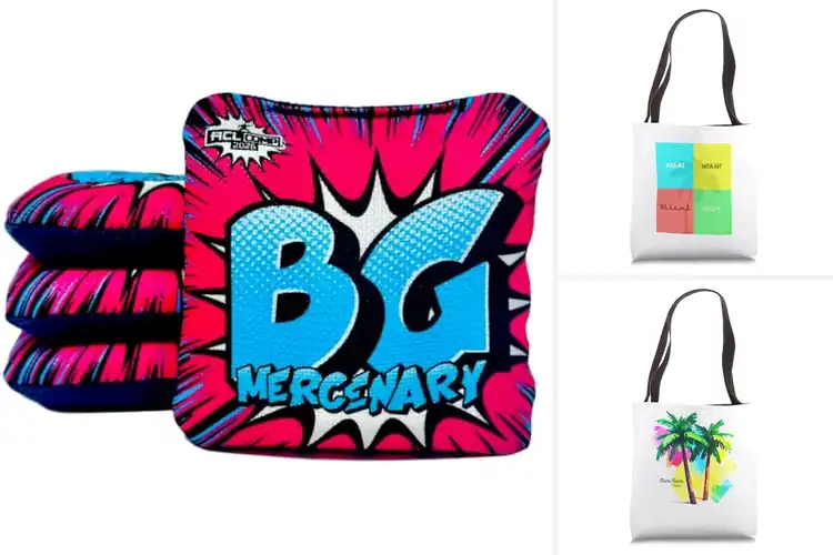 Detailed view of Best Pop Art Miami Bags
