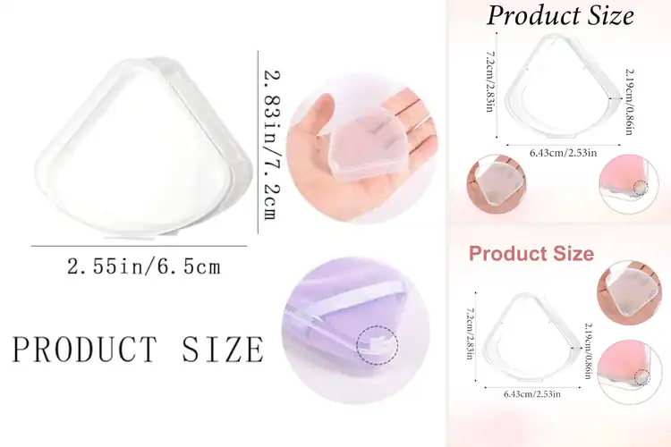 Detailed view of Best Powder Puff Containers