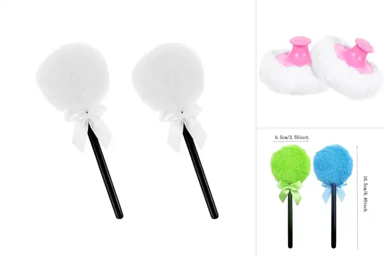 Detailed view of Best Powder Puffs With Handle: Smooth, Even, Fun Application