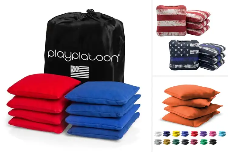 Detailed view of Best Premium Fill Cornhole Bags