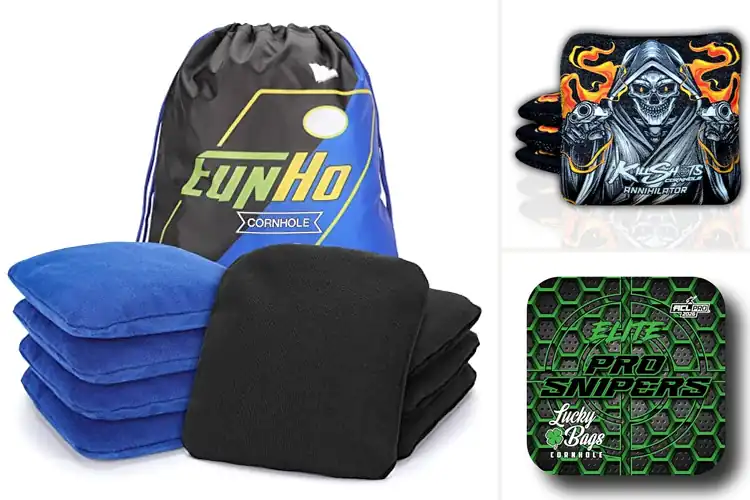 Detailed view of Best Proprietary Material Cornhole Bags