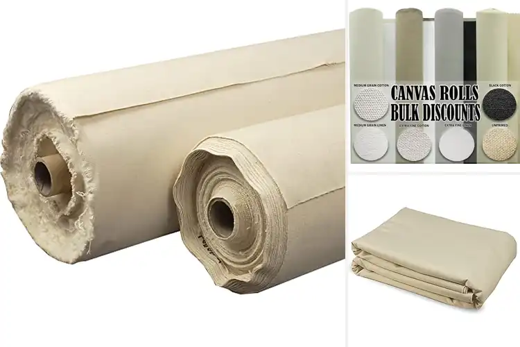 Detailed view of Best Raw Canvas For Artists