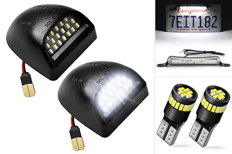 Detailed view of Best Replacement License Plate Lights