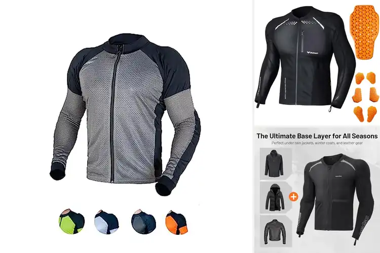 Detailed view of Best Riding Protective Shirts