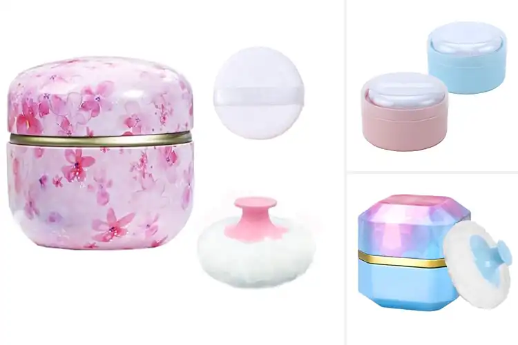 Detailed view of Best Safe Powder Puff Boxes