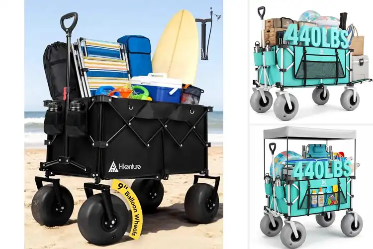 Detailed view of Best Sand Wagons: Top 10 Picks for Effortless Beach Hauling