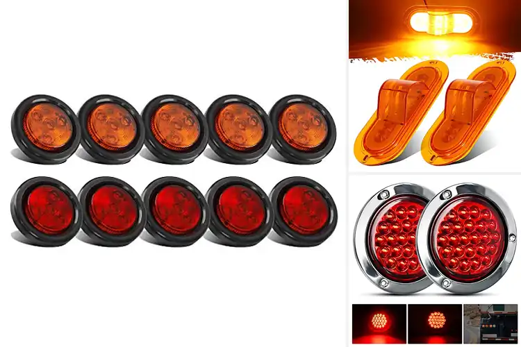 Detailed view of Best Semi Trailer Lights: Top Durable & Easy-Install Options