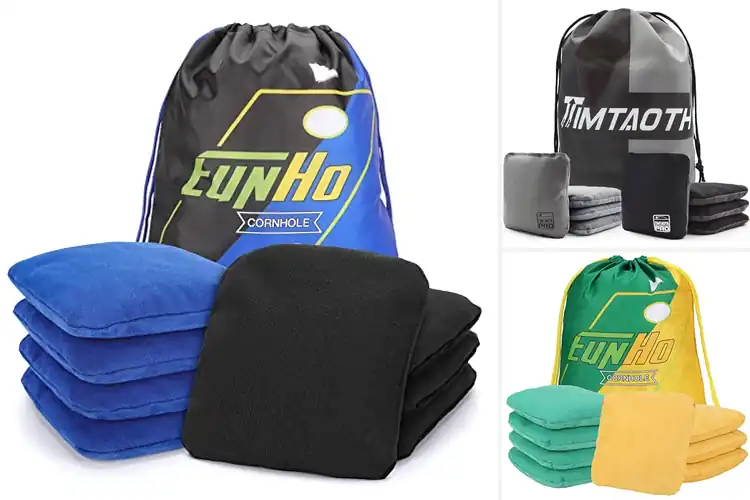 Detailed view of Best Slick Cornhole Bags