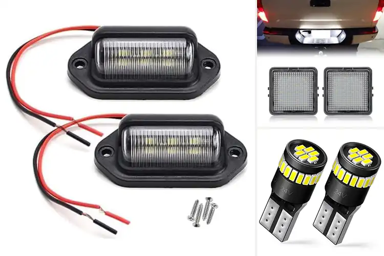 Detailed view of Best SMD LED License Plate Lights