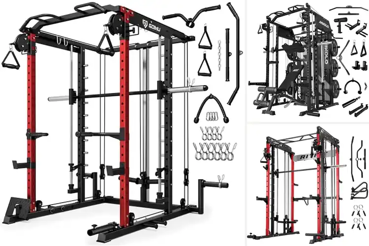 Detailed view of Best Smith Machines for Safe, Smooth Strength Gains