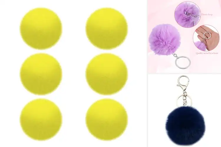 Detailed view of Best Soft Artificial Fur Puff
