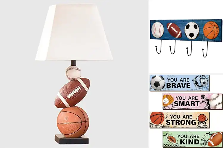 Detailed view of Best Sports Room Decor