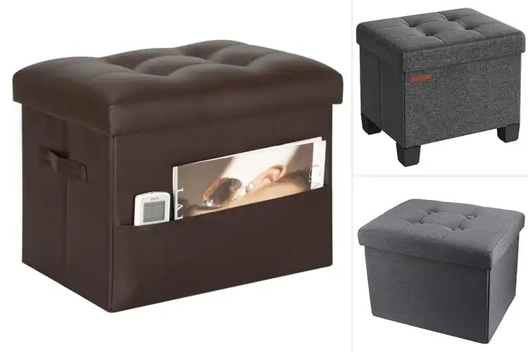 Detailed view of Best Storage Foot Stools: Stylish & Smart Home Solutions