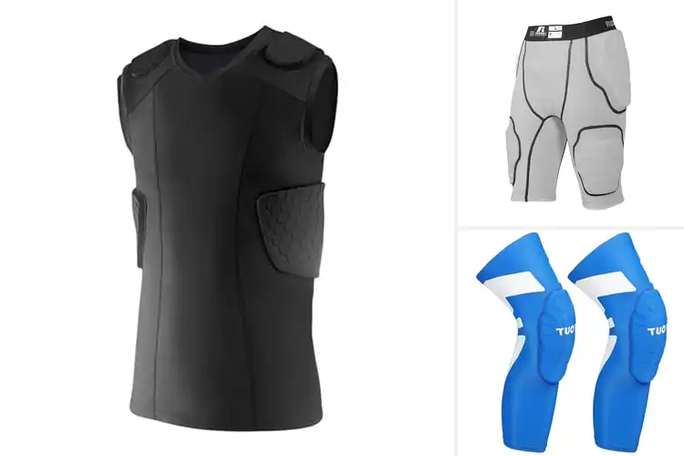 Detailed view of Best Strategically Placed Padding For Protection