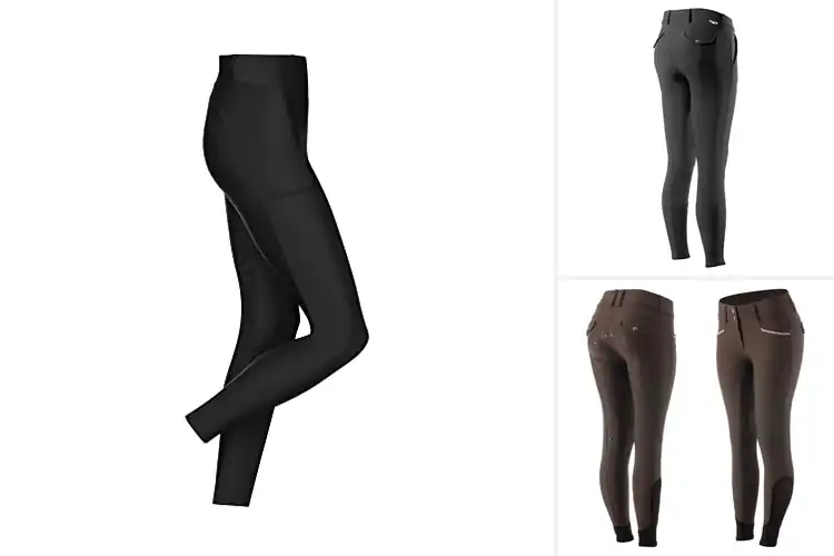 Detailed view of Best Technical Fabric Breeches for Comfort & Performance