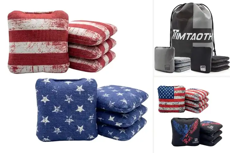 Detailed view of Best Tournament Cornhole Bags