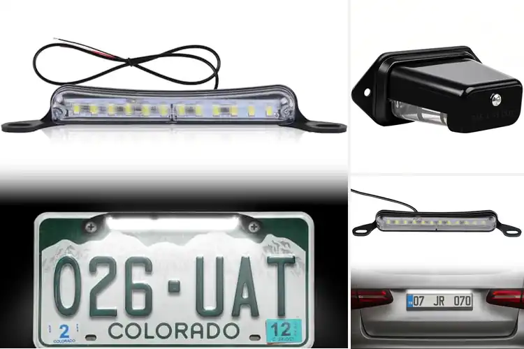 Detailed view of Best Waterproof IP67 License Plate Light Housing