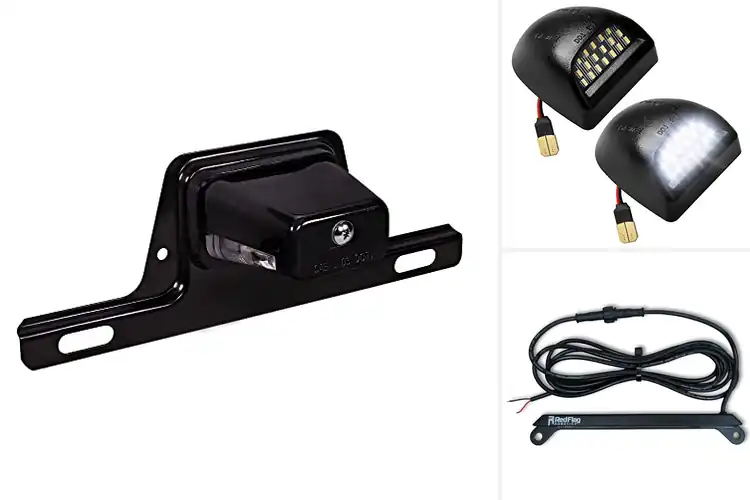 Detailed view of Best Waterproof License Plate Lights