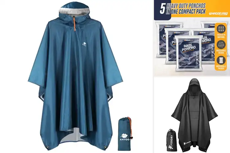 Detailed view of Best Waterproof Ponchos: Top 10 Picks for Ultimate Dryness