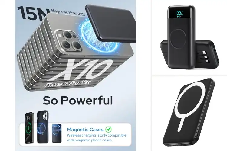 Detailed view of Best Wireless Charging Power Banks